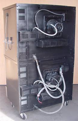 Nice garland TE3 double stack convection oven range