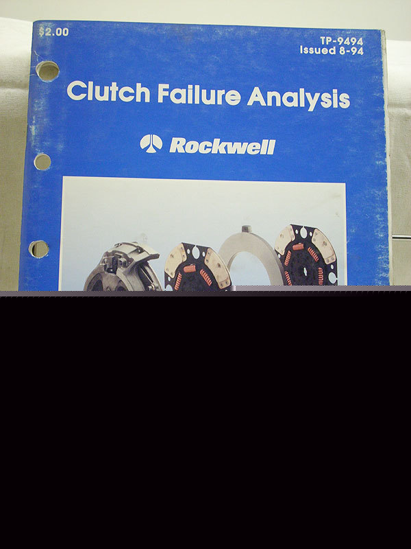Rockwell pull clutch failure analysis training manual
