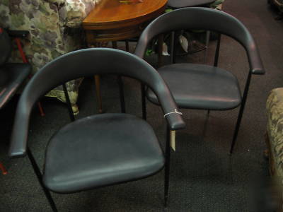 Set of four excellent commercial grade chairs by fasem