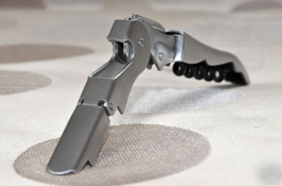 Stainless steel opener wine key corkscrew pulltap