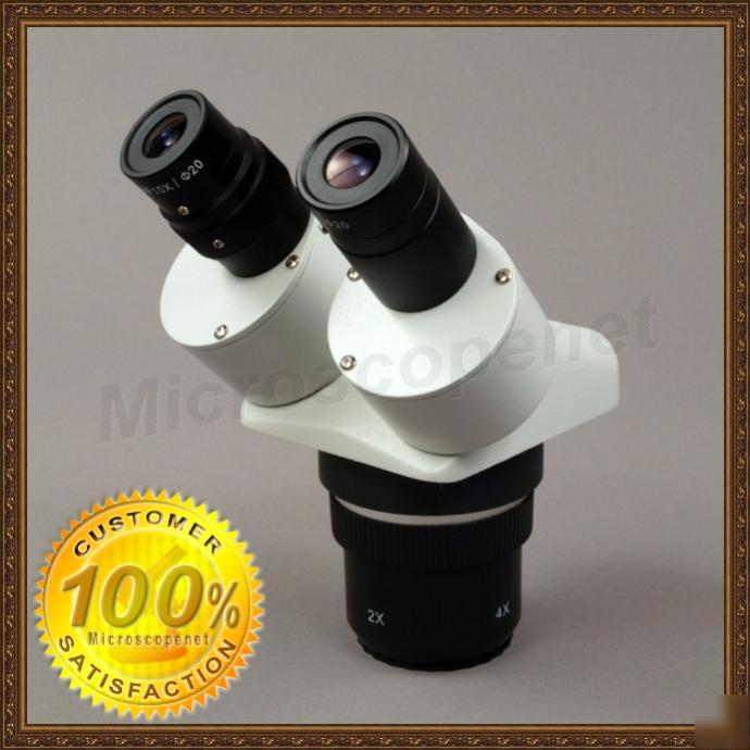 New binocular stereo microscope multi-power body only 