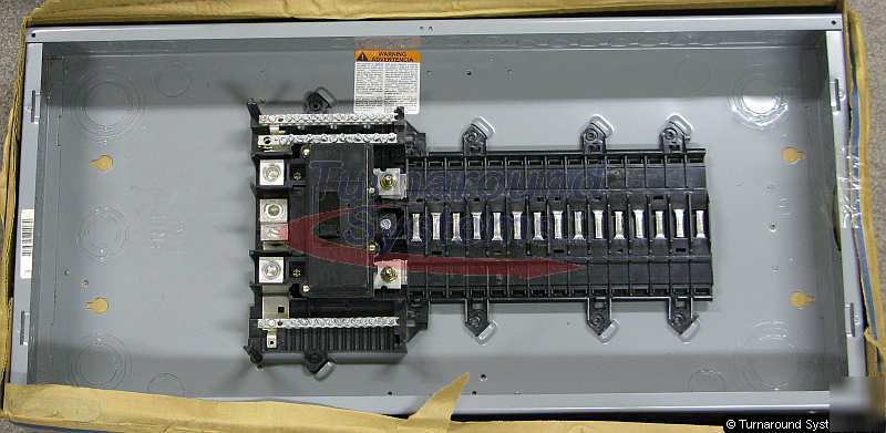 New square d QO130M150 150 amp panel, main breaker, 