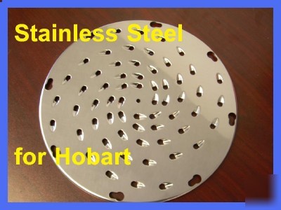 New stainless cheese grater disc fit hobart 1/4