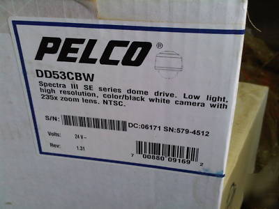 Securty camera pelco spectra iii se series dome drive, 