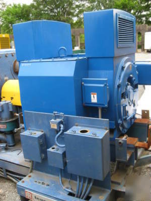 Siemens ac induction motor 1000 hp 3570 rpm cg 588Z