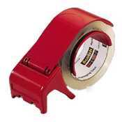 3M scotch packaging tape dispenser red |DP300-rd