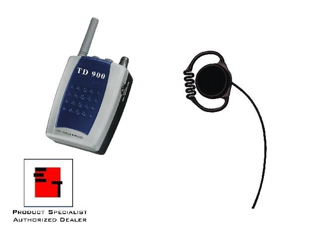 4-person eartec TD900, wireless intercom system