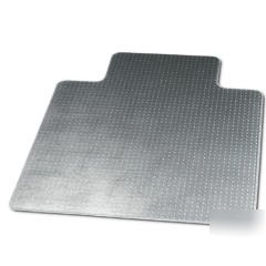 Advantus 52175 office chair mat 45W x 53H medium pile