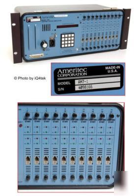 Ameritec AM7-1 central office simulator w/10 loop/gnd