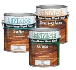 Lenmar alkyd-urethane finish -350 voc clear semi (gal)