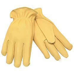 Memphis soft deerskin leather driver work gloves xl 