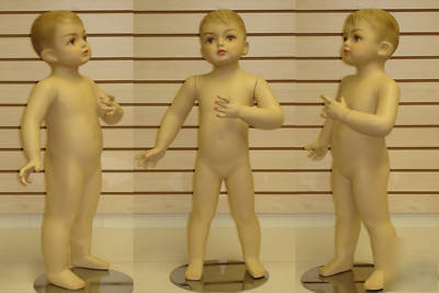 New brand flesh tone boy toddler mannequin baby-1