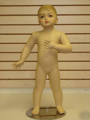New brand flesh tone boy toddler mannequin baby-1