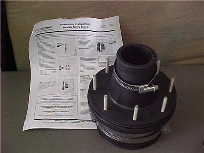 New flexworks flexible entry boot one piece 5 1/4 x 7 