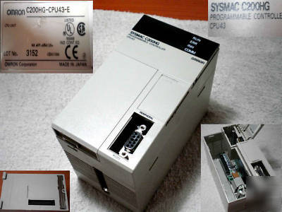 Omron CPU43 C200HG-CPU43-e programmable controller