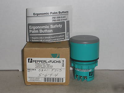 Pepperl + fuchs PB2-008-6 safety palm button - 