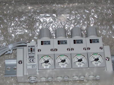 Smc ARM11AA1-410-kz compact manifold regulator 4STATION