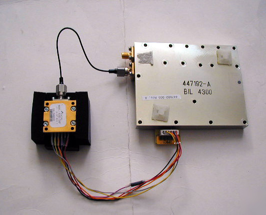 Stellex yig osc. + synthesizer + cable 8.25 -10.25 ghz