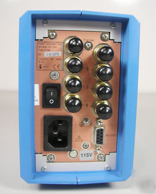 Kistler 5134 4 chan peizotron power supply/coupler/amp