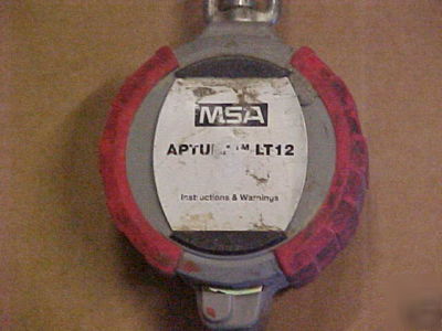 Msa aptura LT12 lifeline self retracting