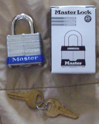 New lot of 3 master locks qty 2 3LHBLU,1 3BLU pad lock 