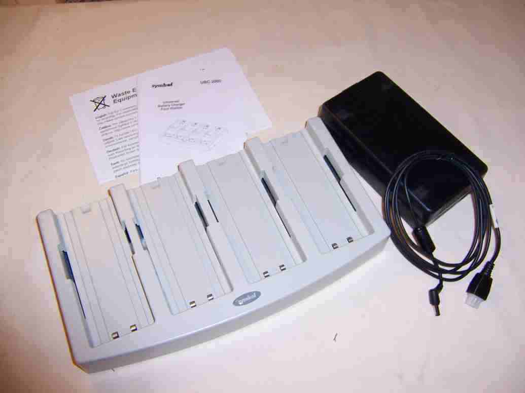 New symbol universal 4 station battery charger ubc 2000