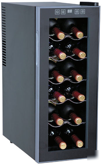 Wc 1271 : 12 bottle thermoelectric wine cooler - cellar