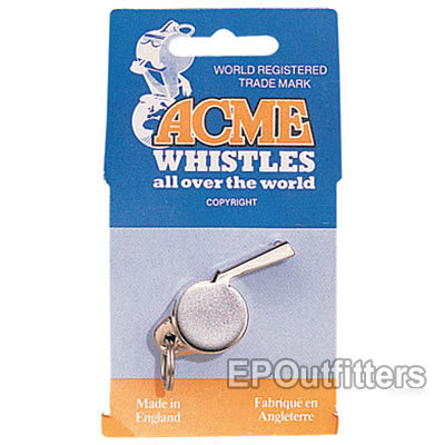 Acme nickel plated brass thunderer police whistle