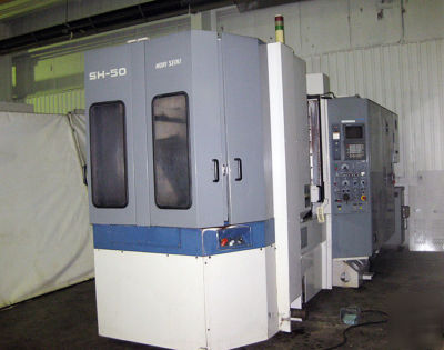 #10389 - mori seiki sh-50 horizontal machining center