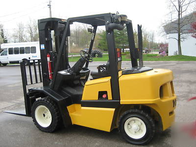 2002 yale fork lift truck perkins diesel gdp 80 clean 