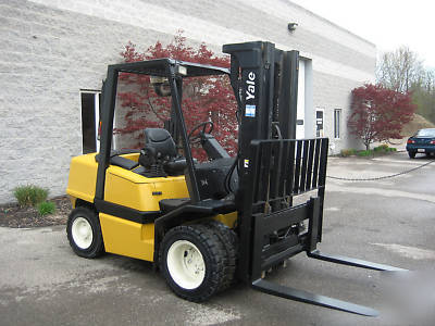 2002 yale fork lift truck perkins diesel gdp 80 clean 