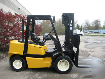 2002 yale fork lift truck perkins diesel gdp 80 clean 