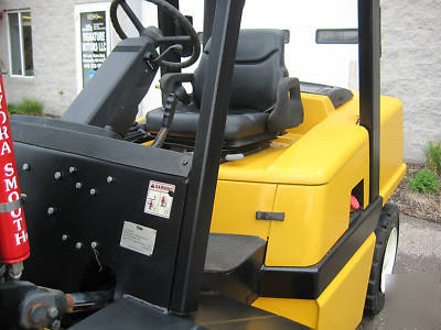 2002 yale fork lift truck perkins diesel gdp 80 clean 