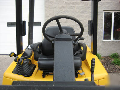 2002 yale fork lift truck perkins diesel gdp 80 clean 