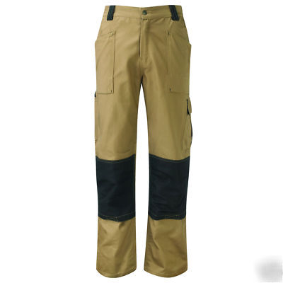 Dickies khaki grafter duo tone trouser W34