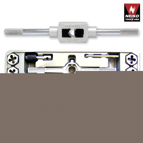 Neiko tap & hexagon die set metric high alloy steel