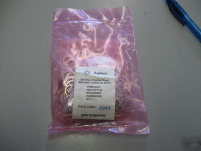100 pkgs of 100 hfbr-4411 sma style mounting hardware
