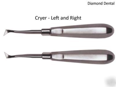 2 cryer elevators left and right dental products rrpÂ£40