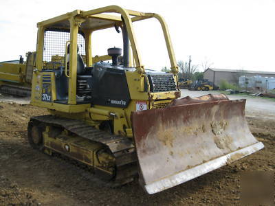 2005 komatsu D37EX-21 komatstat 2 crawler dozer