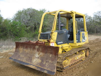 2005 komatsu D37EX-21 komatstat 2 crawler dozer