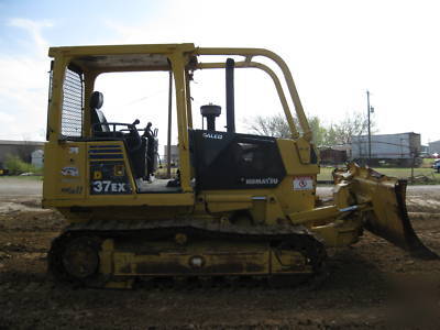 2005 komatsu D37EX-21 komatstat 2 crawler dozer