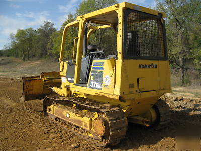 2005 komatsu D37EX-21 komatstat 2 crawler dozer