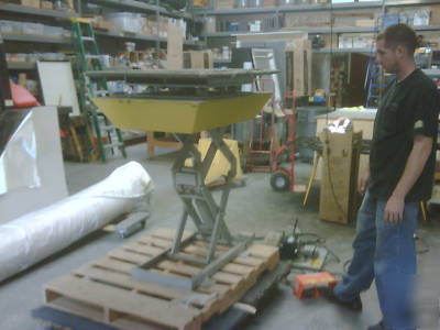 American lifts hydraulic floor lift engine bike lift 
