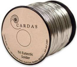 Cardas tri eutectic silver solder - 10 feet