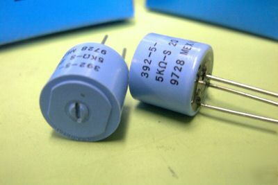 Clarostat potentiometer #392-5; 5K ohms; 
