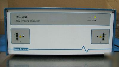 Consultronics dls 400 adsl 2MBIT wireline simulator 