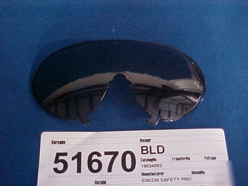 Encon relacement lenses for safety goggles