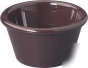 Fmp brown san smooth ramekin 3OZ |1 dz| 280-1370