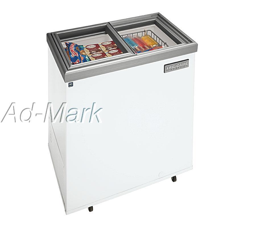 Frigidaire 6.2 commercial ice cream display freezer