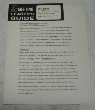 Gmc 1965 transit mix-construction market leader guide